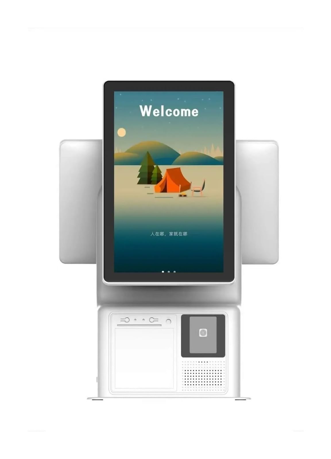 Amazon | レジ 15.8インチ壁掛け式オールインワンタッチスクリーンPOS